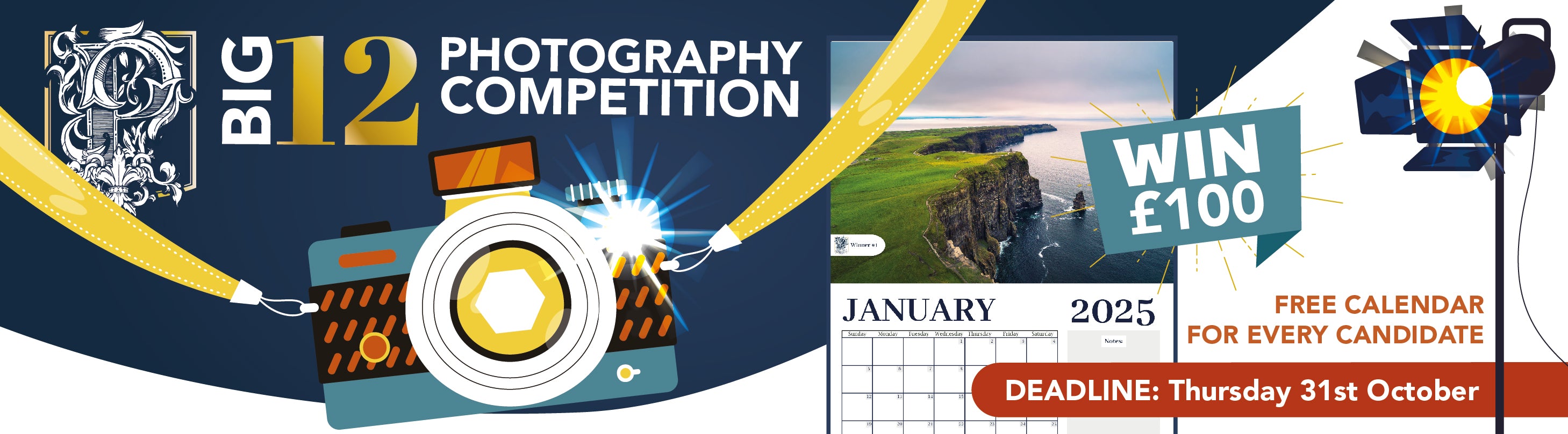 Instant Print Big 12 Photography Competition 2025