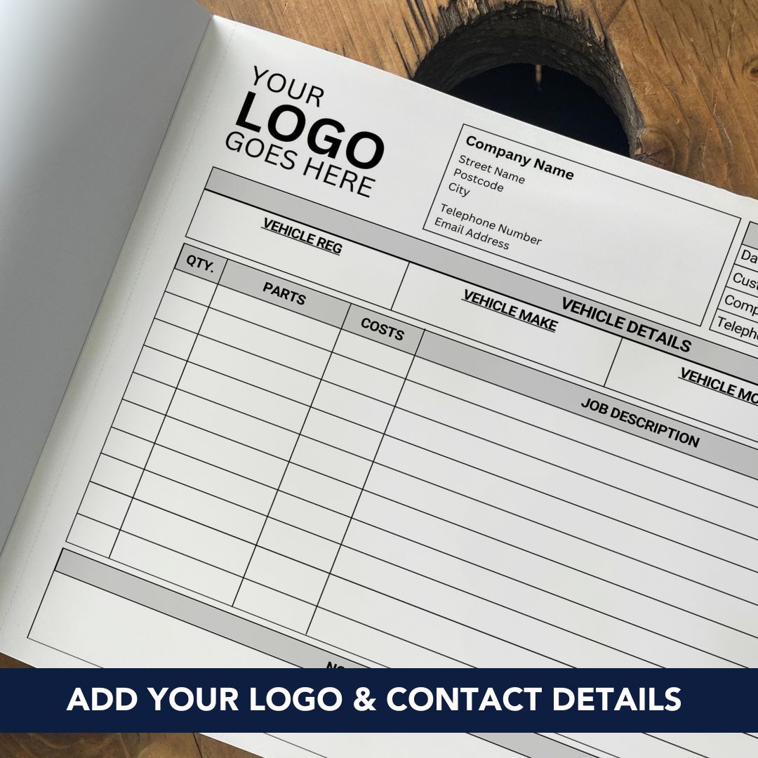 Mechanic Worksheet Add your logo and contact details