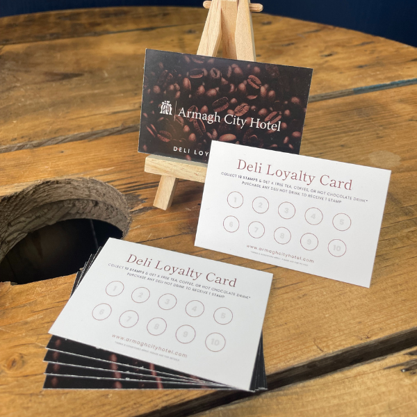 Armagh city hotel loyalty cards