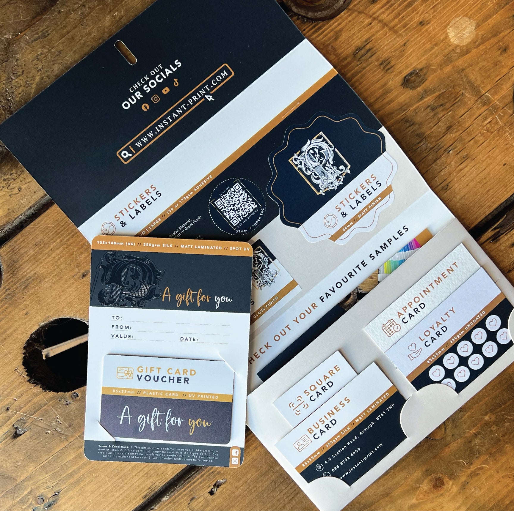 Instant Print Business Sample Pack - Order yours today